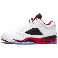 Jordan 5 Retro Low Fire Red 819171-101 41 white