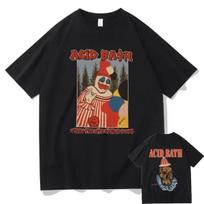 Acid Bath Kai nutrūksta aitvaro siūlas Albumo Marškinėliai Mada Vyrams Moterims Trumpomis Rankovėmis Laisvalaikio Medvilniniai Streetwear Harajuku Unisex Viršutiniai S juoda