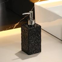 Water Ripple Ceramic Emulsion Bottle Hand Sanitizer Shower Gel Lotion Press Bottle Bathroom Soap Bottle Bathroom Soap Dispenser juoda