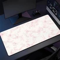 New Cute Pink Bow Mouse Pad  Gamer Office Accessories Pc Cabinet Games Desk Mat Computer Desks Keyboard Gaming Mats 800x300x2mm black