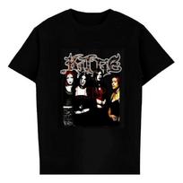 Camiseta Negra Rare Spit Kittie Band, Camiseta Kittie Band, S įvairiaspalvis