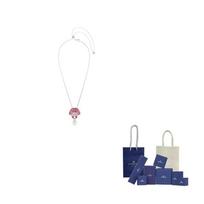 Swarovski Idyllia perlų karoliai moterims rožiniai F-Original Brand Box And Bag rožinė
