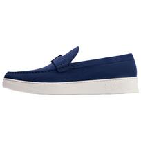 LOUIS VUITTON Resort Loafers Men's Marine Blue 1AIYO0 40 white