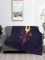 Silksong Hollow Knight Hornet Vabzdys Vaizdo žaidimas Itin minkštas mikropluošto pledas 75X95CM pilka spalva