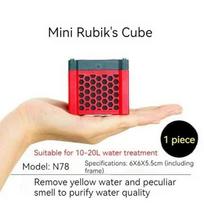 Aquarium Magic Box Water Purifier Cube Filter Honeycomb Structure Activated Charcoal Fish Tank Water Purifier Pond filtro gray