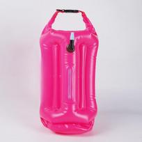 Swimming Tow Float with Dry Bag Storage pink