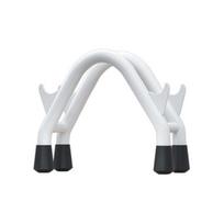 Strong Load-bearing Strengthened Dumbbell Rack Household Fitness Dumbbell Storage Rack Cardio Accessories A white