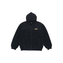 PUMA Velvet Jackets Men's Black Hooded Moderate 848253-01 L juoda