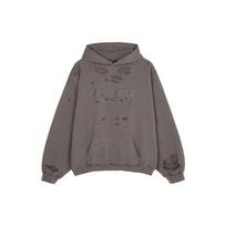 Balenciaga Caps Destroyed Oversize Fit Hoodie 659403TKVB67185 XS smėlis