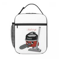 Henry Hoover Insulated Lunch Bag for Women Kids Leakproof Food Boxes Thermal Lunch Box Tote One Size gray