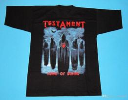 Testament - Souls of Black T-shirt Black Short Sleeve All Size S-234XL Tee Shirt Unisex T-Shirt S gray