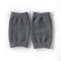 Unisex 100% Cashmere Knee Pads – New Autumn/Winter Style for Cold Leg Protection One Size pilka