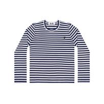 Comme des Garçons PLAY COMME des GARCONS PLAY Small Logo Stripe Long Sleeves Tee 'Blue White Men's AZ-T210-051-1 S black