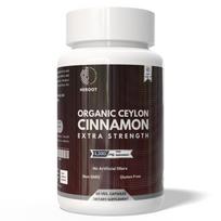 Tikros ekologiškos Ceilono cinamono kapsulės | 1200 mg | Maisto papildas Pack=60 Capsules