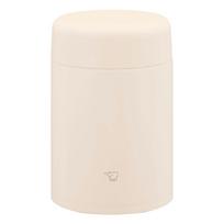 Zojirushi Sriubos indelis 520ml Maistui karštam arba Indaplovei Lengvai vientisas Platus Ekrū Smėlio (Dubenėlio dydis) [Laiko šaltį] Saugus, Švarus, Dangtelis, Anga, SW-LA52-CM white