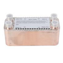 30 Plate Stainless Steel Heat Exchanger Wort Chiller Brewing Cooling Counterflow Clooler for Homebrew Beer Tool NPT 1/2 Inch Thread