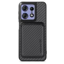 Case for Moto Edge 50 Ultra, with Magnetic Card Slot and PU Leather juoda