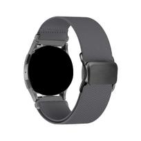 20mm/22mm Soft Elastic Strap for Amazfit GTS 4-3-2-2e-mini/GTR 4/3 Proband Amazfit Bip 5/Bip3 Pro/Balance/GTS/GTR 4-3-2 Straps Universal 20mm tamsiai pilka spalva