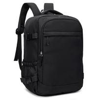 40X30X20Cm įlaipinimo kelioninis kuprinė, suderinama su Ryanair, Easyjet ir Wizardair biudžetinėmis kuprinėmis (Pasirinktas produktas) juoda