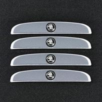 Skoda automobilio lipdukas Durų kraštų apsaugos Rapid Vision Superb Fabia Kodiaq Karoq Octavia RS Yeti Apsauginė juosta Įbrėžimai Susidūrimas hkpx25 raudona