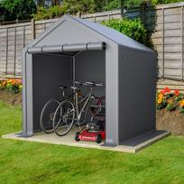 Tool Shed 190x170x200cm, Bicycle Garage, Tool Shed, Garage Tent, Garden House Storage Tent Bicycle Shed Tool Tent Storage Garage, dark grey 190 x 170 x 200 cm pilka