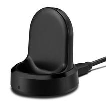 Samsung Galaxy Watch Wireless Charger Stand For Gear S2 S3 With Data Cable For S2 black