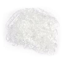 Curly angel hair, white, ø 9 mm, 15g balta