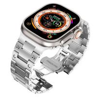 Metal Strap for Apple Watch Ultra 2 Band 49mm 46mm 42mm 45mm 41mm 44 40mm Stainless steel Belt iWatch Series 10 9 8 7 6 5 4 SE 38mm-40mm-41mm