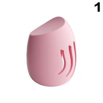 Makiažo kempinėlės dėklas Beauty Blender laikiklis Pūstuvės dėklas Makiažo reikmenys Kosmetikos laikiklis Tuščia kosmetinė Spalvotos pūstuvės dėžutė white