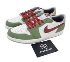 Air Jordan 1 Low OG Chinese New Year Men's Retro Sneakers FN3727-100 EU 44 žalia
