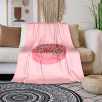 1 vnt. Laimingos gimimo dienos Haris Animacinis pledas, Nešiojamas metamas pledas kelionėms ir stovyklavimui, Jaukus visų sezonų pledas, Ideali dovana 80cmx120cm pink