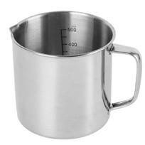 Ergonomic Handle Nonrust Steel Measuring Cup For Precise Liquid Dry Ingredient Easy Read Marking Rusts Resistant