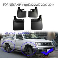 FOR Nissan Navara D22 Piuck NP300 4WD 2WD Mud Flaps Guard Splash Mudguard Fender Mudflaps Car Accessories 4pcs 2002-2014 2wd