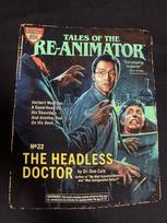 Re-Animator Pulp Novel Horror (The Deadless Doctor T-Shirt) - LICENSE- 2XL Unisex T-Shirt XXXXL gray
