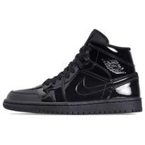 Jordan Air Jordan 1 Mid Se Amortizuojantis Neslystantis Amortizuojantis Neslystantis Vidutinio Aukščio Senoviniai Krepšinio Batai Moteriški BQ6472-002 37.5 black
