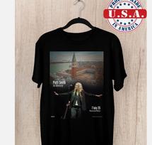 Patti Smith And Her Band Live IN Venice T Shirt Full Size S-5XL XXXXL black
