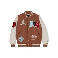 Travis Scott X JORDAN Varsity Jacket Asia Sizing DO4104-256 L ruda