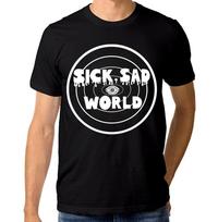 Daria Shirt, Sick Sad World T-Shirt, Emo Shirt, Goth Shirt, Emo, Unisex Shirt S black