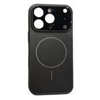 Glass Magnetic Case for IPhone 16 Pro/Pro Max Phone Protective Case for Magsafe Shockproof Cover with Frosted Anti-Scratch Back iPhone16promax juoda