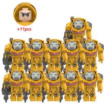 11vnt NAUJOS Riterių Karo Angelai Ultramarines Templieriai Karo Kareiviai Mini Veiksmo Figūrėlės Modelis Vaikams Žaislai Dovana black