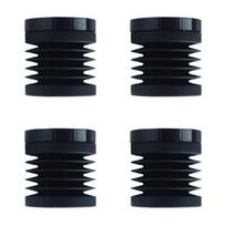 4Piece 3D Printer AntiVibration Foot Pad, Upgrades Printers Performances for K1/K1max 3D Printer Shock Absorbing Pad 1 black