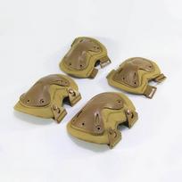 Tactical Knee and Elbow Pad Set chaki