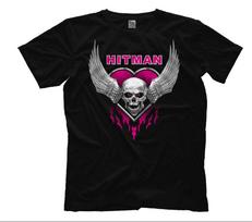 Bret The Hitman Hart - Hart Skull T-Shirt L gray