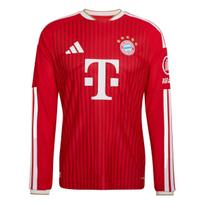 Adidas FC Bayern 26/27 Season Player Version Home Quick-Dry Sports Slim Fit Long Sleeve Football Jersey Men jerseys KE8584 2XL red
