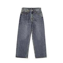 Lee FW24 Loose Straight Leg Classic Five-Pocket Denim Jeans Unisex jeans Dark-Blue LUB009063206776A06942 XXL gray