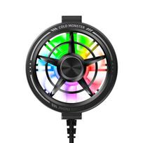 Clip On Phone Cooler Fan RGB Light USB Powered Fast Cooling Radiator Fit for All iOS Android Smartphones juoda