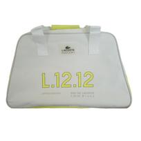 Lacoste, Eau de Lacoste L.12.12 Blanc, Polyester, Textile Bag, Duffel Travel/Gym, White, For Women, 48 x 18 x 30 cm white