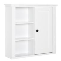 Sieninis vonios spintelė Namų organizatorius Spinta Virtuvės sandėliuko lentynos Baltas 53 x 14.5 x 50.5 cm