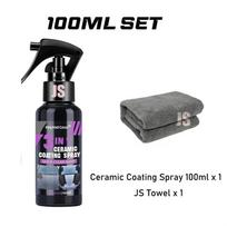 3 viename Automobilio Keraminė Nano Danga Skysta Danga Nano Kristalas Hidrofobinis Sluoksnis Poliravimo Dažų Dangos Agentas Poliravimo Nano Dangos 100ml gray