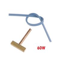 2Pcs/Set T-Soldering Iron Tip 30/40/60W Blue Cable Repair